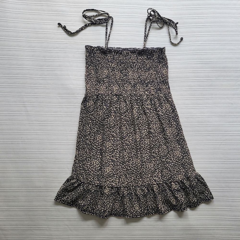 Topshop animal print dress